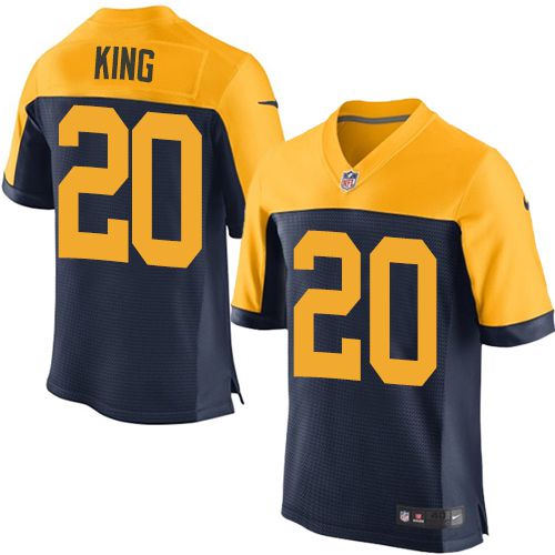 Men Green Bay Packers 20 Kevin King Nike Navy Blue Alternate Limited NFL Jersey